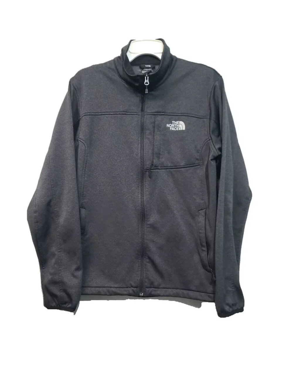The North Face Apex Full Zip Fleece Jacket L Gray
